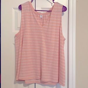 Old Navy peachy pink tank top Size XL